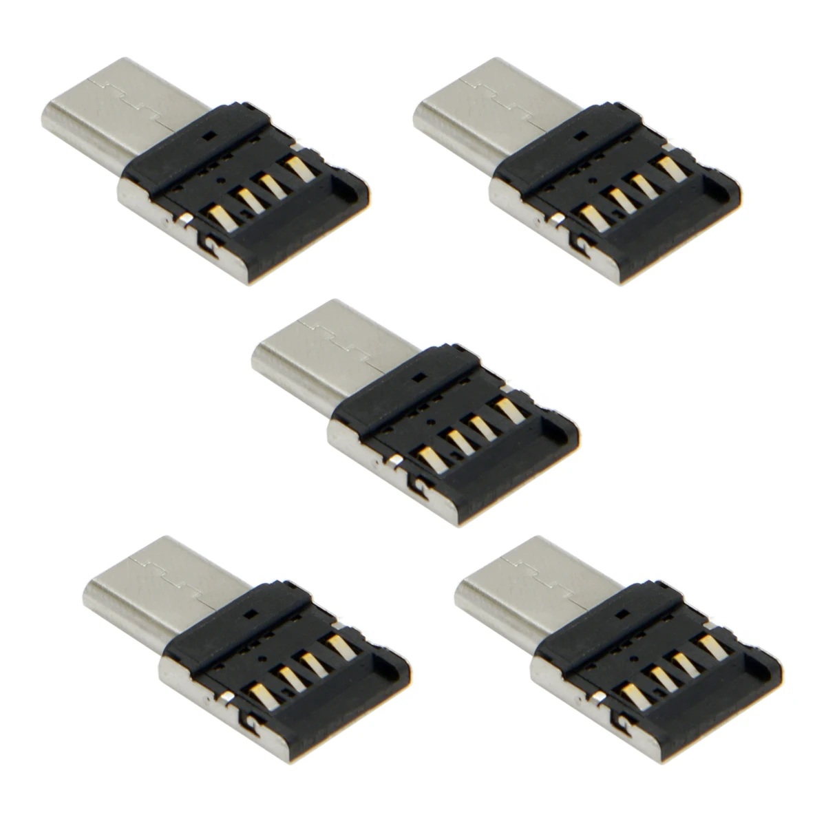 Cablecc 5pcs USB 2.0 OTG to Ultra Mini Type-C USB-C Adapter for Cell Phone Tablet & USB Cable & Flash Disk
Cablecc 5pcs USB 2.0 OTG to Ultra Mini Type-C USB-C Adapter for Cell Phone Tablet & USB Cable & Flash Disk
