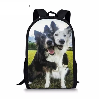 Funny Boder Collie Dog Printed Animals Women Men Backpacks Children School Bags Primary for Girls Kids Backpacks Orthopedic Bag
Funny Boder Collie Dog Printed Animals Women Men Backpacks Children School Bags Primary for Girls Kids Backpacks Orthopedic Bag