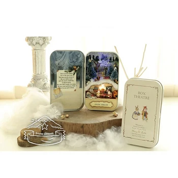 New Doll House Diy miniature 3D Wooden Toys Puzzle Dollhouse miniaturas Furniture House Doll For Birthday Gift Toys Snow Dream
New Doll House Diy miniature 3D Wooden Toys Puzzle Dollhouse miniaturas Furniture House Doll For Birthday Gift Toys Snow Dream