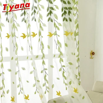 Green Embroidered Bird Tulle Curtains for Living Room Green Sheer Curtain Embroidery Tree Yarn Window Tulle Kitchen X-WP272 *40
Green Embroidered Bird Tulle Curtains for Living Room Green Sheer Curtain Embroidery Tree Yarn Window Tulle Kitchen X-WP272 *40