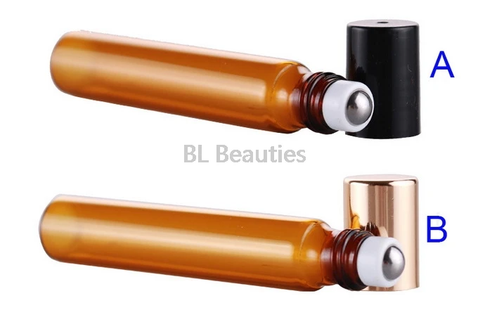 10ml Amber Brown ROLL ON GLASS BOTTLE Refillable Essential Oil Roller Ball Stainless Steel Metal Ball Perfume Bottles 15*94mm
10ml Amber Brown ROLL ON GLASS BOTTLE Refillable Essential Oil Roller Ball Stainless Steel Metal Ball Perfume Bottles 15*94mm