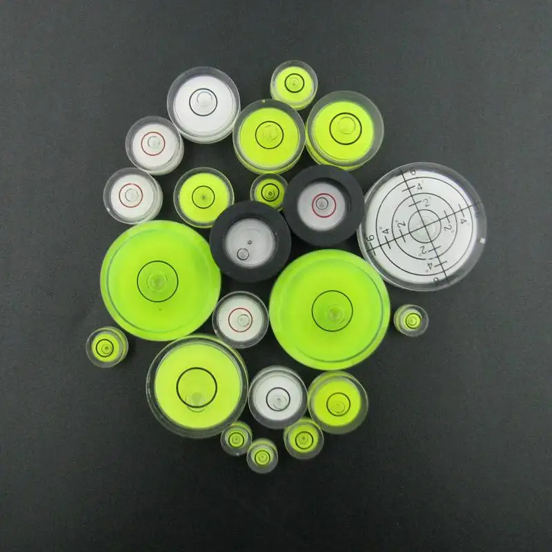 1pcs 12*7mm Precision level Universal level Round Plastic vial Mini bubble level for Camera Hanging horizontal ruler
1pcs 12*7mm Precision level Universal level Round Plastic vial Mini bubble level for Camera Hanging horizontal ruler