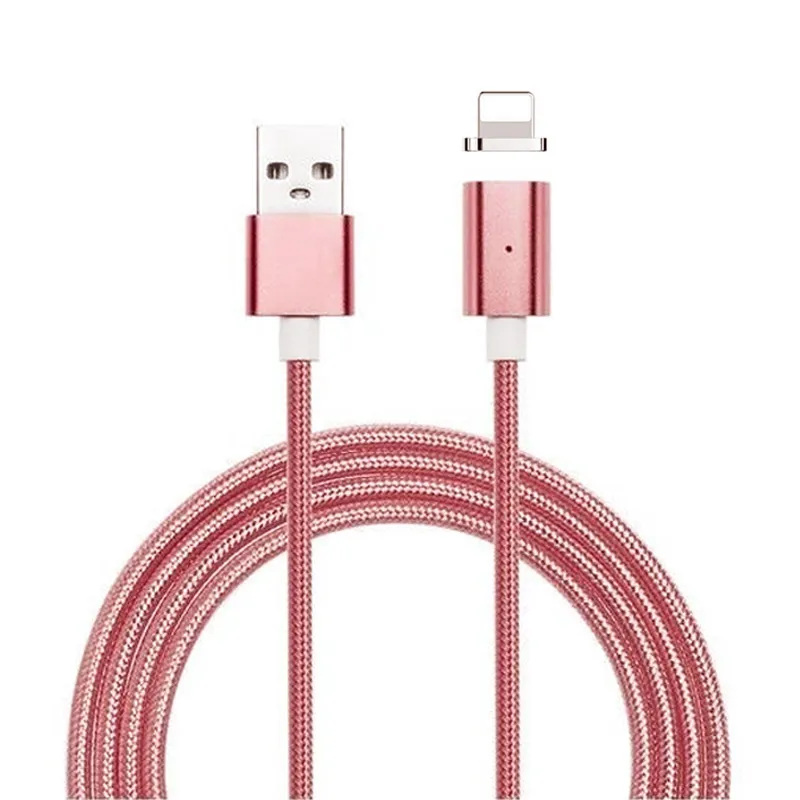 Sindvor Magnetic Charger Cable Nylon Usb Cable Magnetic Charging Cable For iPhone 5 5S 6 6S 7 Plus iPad 5 Air For Lighting Plug (4)