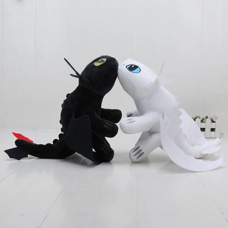 2pcs/set toothless plush doll How to Train Your Dragon Stuffed Night Fury toothless light fury Plush Dolls Kids Gifts
2pcs/set toothless plush doll How to Train Your Dragon Stuffed Night Fury toothless light fury Plush Dolls Kids Gifts