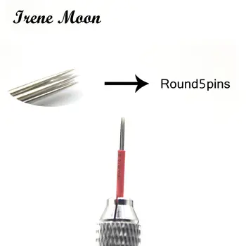 10pcs Lamina Shading R5 Pins Microblading Needles Tebori Manual Fog Eyebrow Tattoo Needles Round Needles Permanent Makeup Blades
10pcs Lamina Shading R5 Pins Microblading Needles Tebori Manual Fog Eyebrow Tattoo Needles Round Needles Permanent Makeup Blades