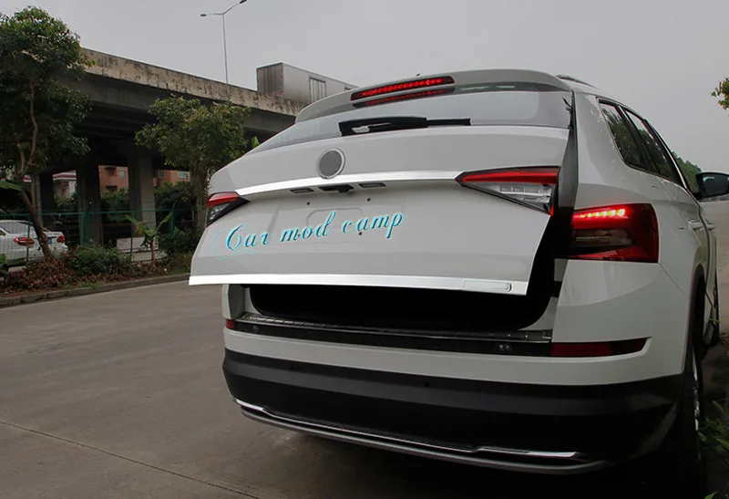 For Skoda Kodiaq 2017 - 2018 Stainless Steel Rear Tail Trunk Gate Molding Cover Trim 2pcs Car Styling accessories!
For Skoda Kodiaq 2017 - 2018 Stainless Steel Rear Tail Trunk Gate Molding Cover Trim 2pcs Car Styling accessories!