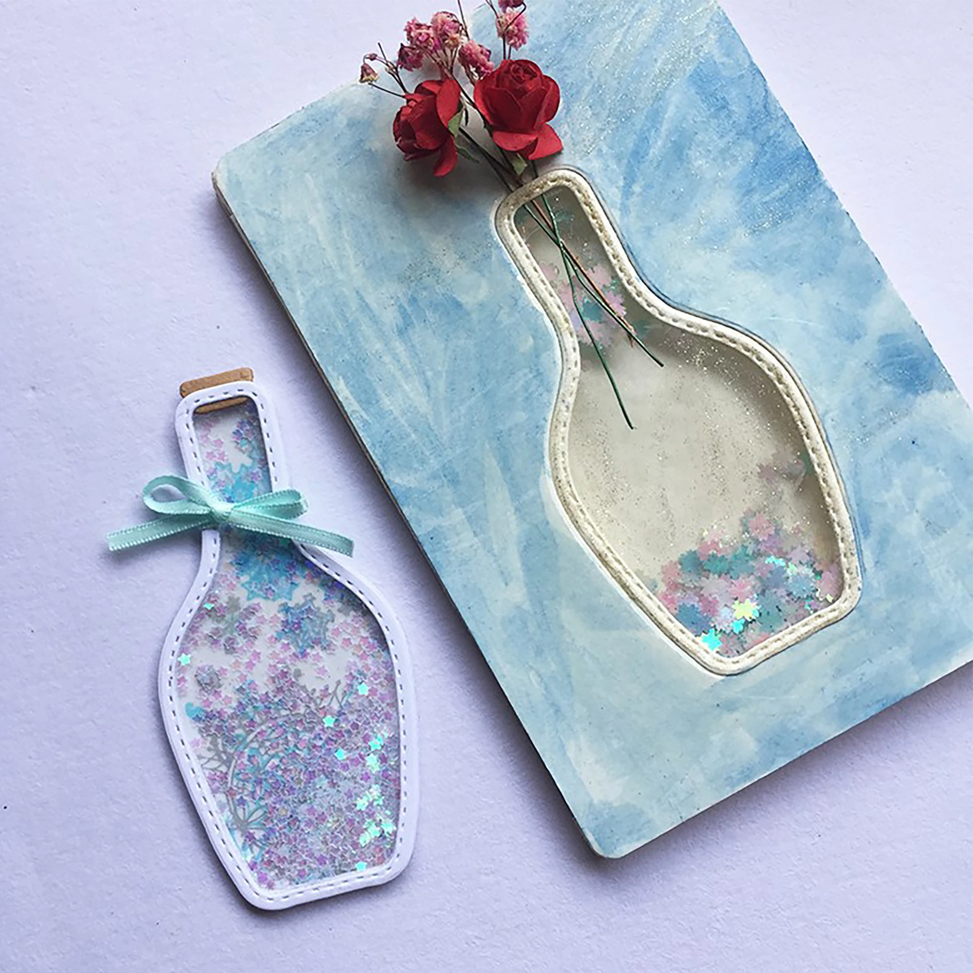 New Wish Bottle Cup Metal Cutting Dies For DIY Scrapbooking Album Paper Cards Decorative Craft Embossing Die Cut Birthday Gift
New Wish Bottle Cup Metal Cutting Dies For DIY Scrapbooking Album Paper Cards Decorative Craft Embossing Die Cut Birthday Gift