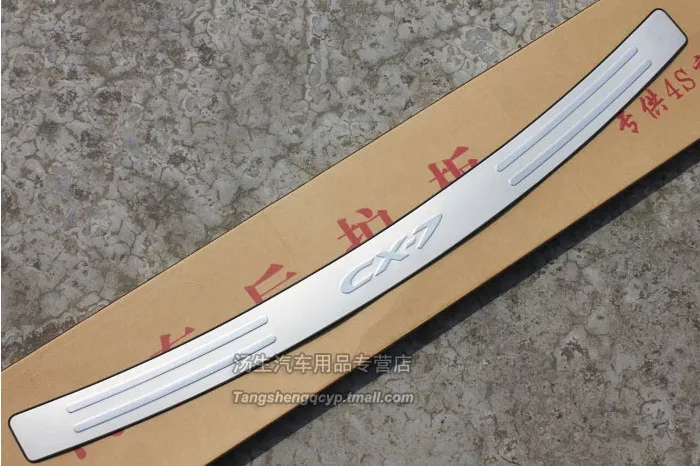Free Shipping High Quality Stainless Steel Rear Bumper Protector Sill For Mazda Cx-7 Cx7 2007-2011 . Car Styling
Free Shipping High Quality Stainless Steel Rear Bumper Protector Sill For Mazda Cx-7 Cx7 2007-2011 . Car Styling