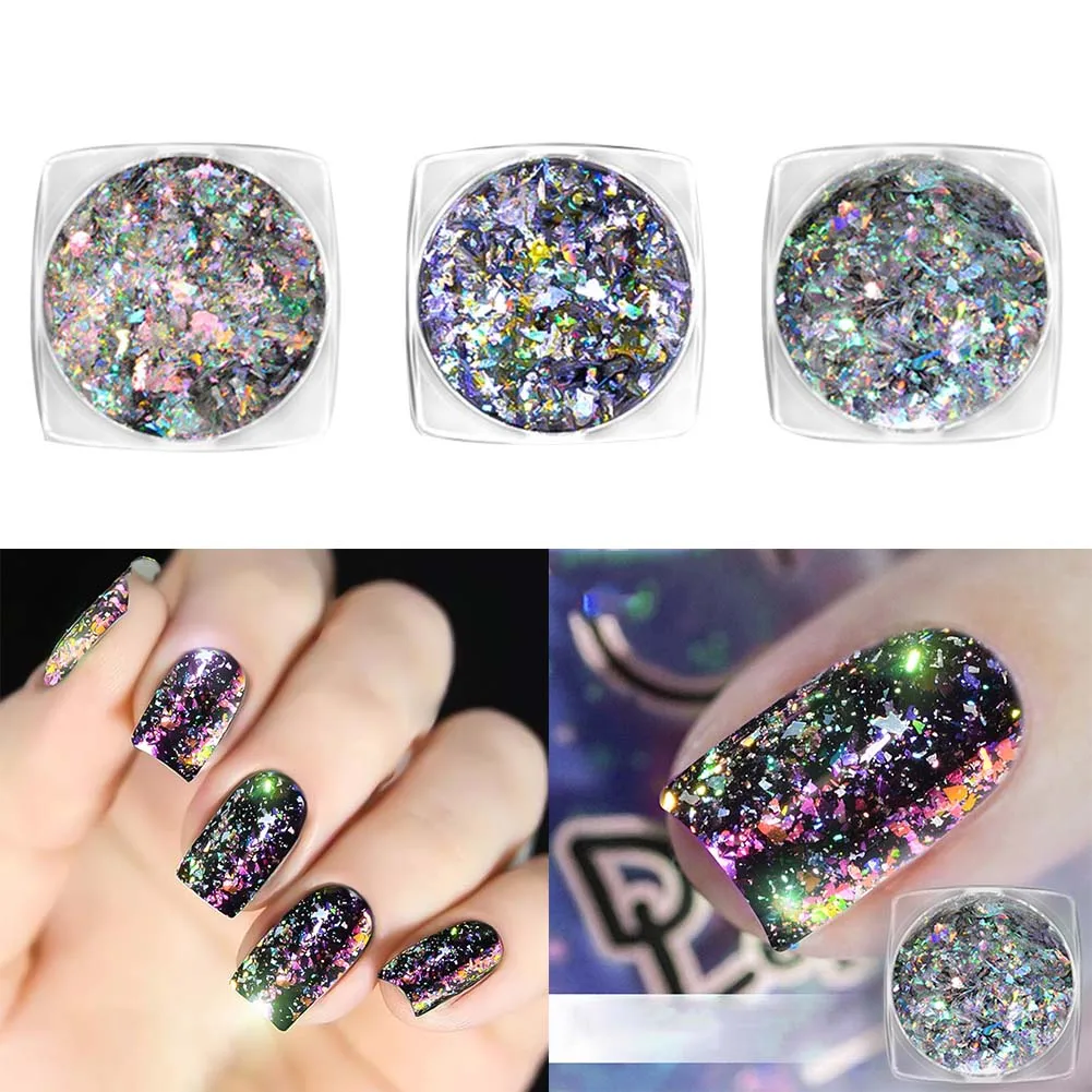Chameleon Aurora Laser Nail Art Mirror Sequins Star Foil Paillette Irregular Glitter Powder Flakes UV Gel Polish Tips Decoration
Chameleon Aurora Laser Nail Art Mirror Sequins Star Foil Paillette Irregular Glitter Powder Flakes UV Gel Polish Tips Decoration