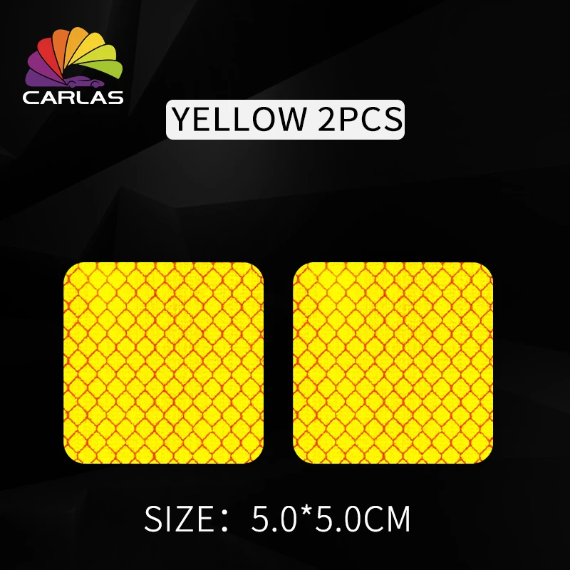 CARLAS 3X3cm/5X5cm Car Trunk Tail Wheel Eyebrow OPEN Car Door Stickers Bumper Reflective Strips Secure Square Reflector Stickers
CARLAS 3X3cm/5X5cm Car Trunk Tail Wheel Eyebrow OPEN Car Door Stickers Bumper Reflective Strips Secure Square Reflector Stickers
