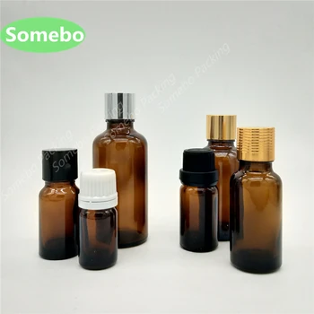 500pcs 5ml 10ml Empty Brown Glass Essence Oil Bottles Amber Glass Essential Oil Bottle with Orifice Reducer and Cap
500pcs 5ml 10ml Empty Brown Glass Essence Oil Bottles Amber Glass Essential Oil Bottle with Orifice Reducer and Cap