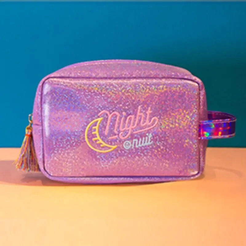 Moon Shiny Tassels Women Cosmetic Bag Gilrs Make up Case Pouch Embroidery Light Travel Clutch Box Toiletry Wash Handbag Bentoy
Moon Shiny Tassels Women Cosmetic Bag Gilrs Make up Case Pouch Embroidery Light Travel Clutch Box Toiletry Wash Handbag Bentoy