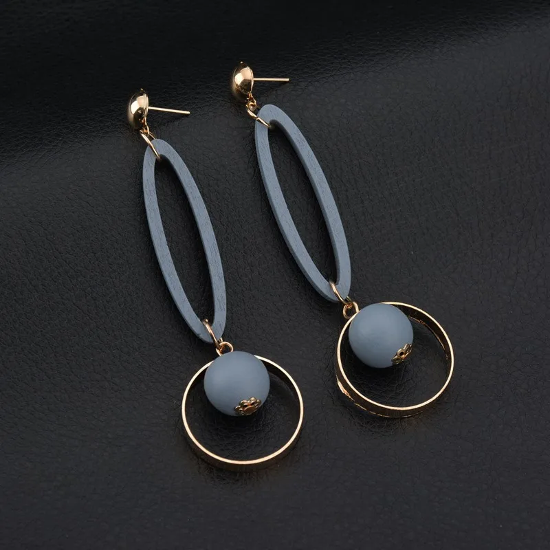 Terreau Kathy Fashion Round Beads Pendant Long Earrings For Women Wood Drop Earrings Fashion Jewelry 2017 New Arrival
Terreau Kathy Fashion Round Beads Pendant Long Earrings For Women Wood Drop Earrings Fashion Jewelry 2017 New Arrival