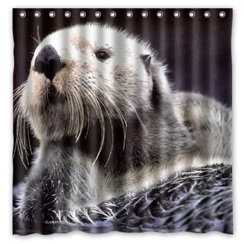 Bathroom Products Polyester Fabric Sea Otter Printed Shower Curtains Waterproof&Washable Bath Curtains 72"x72"
Bathroom Products Polyester Fabric Sea Otter Printed Shower Curtains Waterproof&Washable Bath Curtains 72"x72"