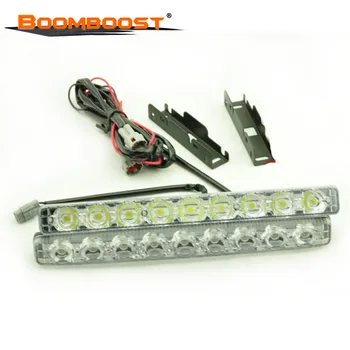 2 pair 9 LED Universal White Car DRL Fog Driving Lamp Daylight Daytime Running Light
2 pair 9 LED Universal White Car DRL Fog Driving Lamp Daylight Daytime Running Light