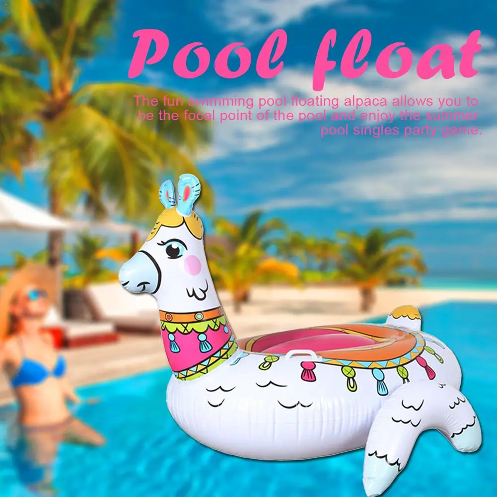 Lovely Animal Shape Inflatable Pool Float Alpaca Seated Riding Popular Floating Inflatable Bed For Adult 150*130*105cm
Lovely Animal Shape Inflatable Pool Float Alpaca Seated Riding Popular Floating Inflatable Bed For Adult 150*130*105cm