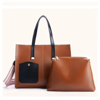 Women's Fashion Embossed Stitching Zipper Shoulder Bag Tote Bag Ms. Color Matching Child Bag Large Capacity Tote Bag #F
Women's Fashion Embossed Stitching Zipper Shoulder Bag Tote Bag Ms. Color Matching Child Bag Large Capacity Tote Bag #F