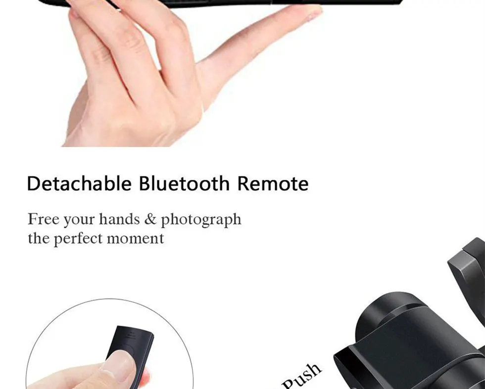 FGCLSY 3 in 1 Wireless Bluetooth Selfie Stick For iPhone Universal Mobile Phone Tripod Bracket Mini Extendable Handheld Monopod