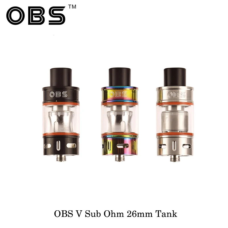 100% Original E Cigarette OBS V Tank 6ml Capacity OBS Vtank Atomizer Side Filling with V Tank V4 V8 V12 OCC coil
100% Original E Cigarette OBS V Tank 6ml Capacity OBS Vtank Atomizer Side Filling with V Tank V4 V8 V12 OCC coil