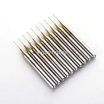 10PCS Titanium Nitride Coated Carbide PCB Dremel Jewelry CNC Drill Bits Router 0.3mm
10PCS Titanium Nitride Coated Carbide PCB Dremel Jewelry CNC Drill Bits Router 0.3mm
