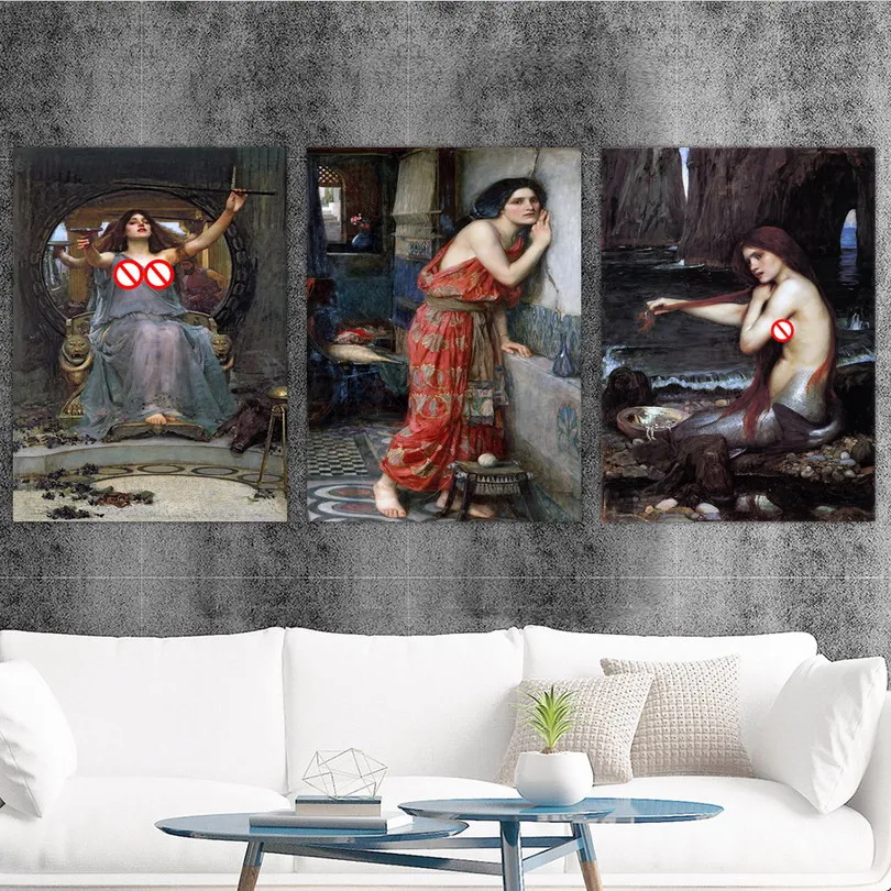 Home Decoration Print Canvas Art Wall Pictures Poster Canvas Printings Paintings British William Waterhouse 1
Home Decoration Print Canvas Art Wall Pictures Poster Canvas Printings Paintings British William Waterhouse 1