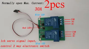 2PCS Enhanced Relay 1CH Servo Dual LED Electronic Switch Max.30A Module f RC Aircraft UAV Drone 5V Receiver DIY Acc
2PCS Enhanced Relay 1CH Servo Dual LED Electronic Switch Max.30A Module f RC Aircraft UAV Drone 5V Receiver DIY Acc