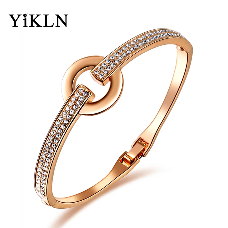 YiKLN Brand Simple Fashion Circle Bangles & Bracelet Pave Setting CZ Crystal Bangles Jewelry For Christmas Gifts B150070438R
YiKLN Brand Simple Fashion Circle Bangles & Bracelet Pave Setting CZ Crystal Bangles Jewelry For Christmas Gifts B150070438R