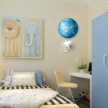 Funlife(TM) Glow in the Dark Earth Wall Clock, Funlife Acrylic Luminous Earth Wall Clock with Mermaid Pendulum Clock on Wall Glo
Funlife(TM) Glow in the Dark Earth Wall Clock, Funlife Acrylic Luminous Earth Wall Clock with Mermaid Pendulum Clock on Wall Glo