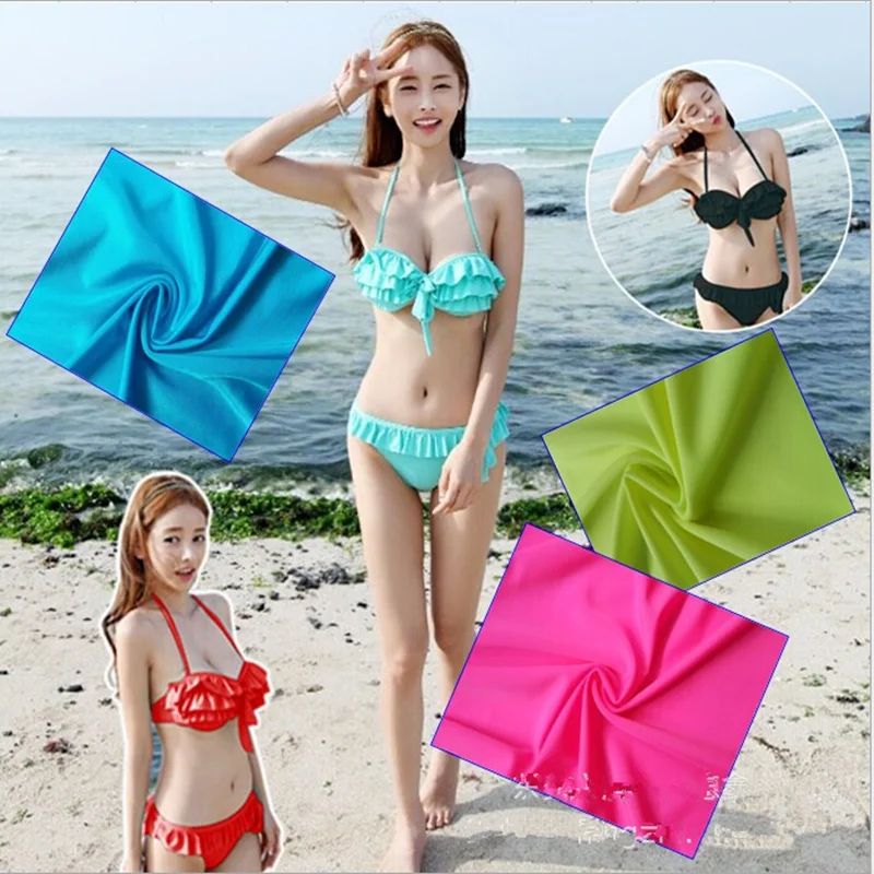 solid color strech lycra fabric for dance swimwear Latin jazz costumes bathing suit Spandex fabric
solid color strech lycra fabric for dance swimwear Latin jazz costumes bathing suit Spandex fabric