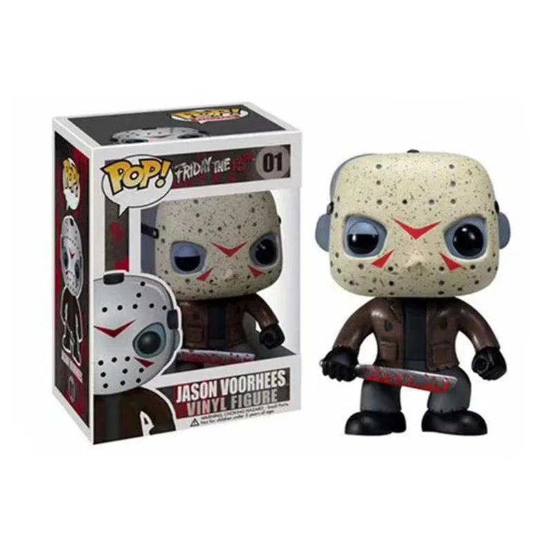 FUNKO POP Friday the 13th & JASON VOORHEES Vinyl Action Figure brinquedos Collection Model toys for Children birthday Gift
FUNKO POP Friday the 13th & JASON VOORHEES Vinyl Action Figure brinquedos Collection Model toys for Children birthday Gift