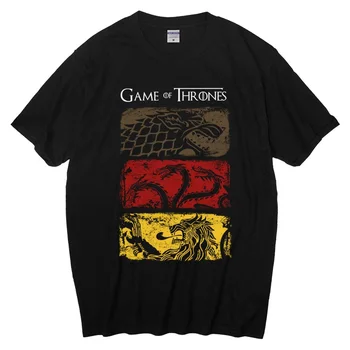 High-Q Unisex Japan Anime Game of Thrones Short Sleeve T-Shirt Tee Game of Thrones Stark House Cotton Casual T Shirt Top
High-Q Unisex Japan Anime Game of Thrones Short Sleeve T-Shirt Tee Game of Thrones Stark House Cotton Casual T Shirt Top