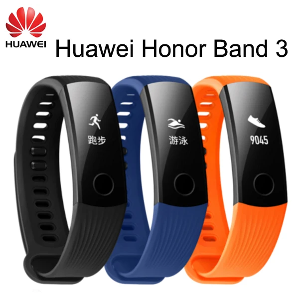 Original Huawei Honor Band 3 Smart Bracelet Fitness Heart Rate Monitor Smart Wristband Swimming Waterproof Tracker
Original Huawei Honor Band 3 Smart Bracelet Fitness Heart Rate Monitor Smart Wristband Swimming Waterproof Tracker