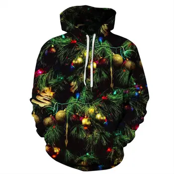 New Unisex Sweatshirt 3D Printing Christmas Hoodie Christmas Tree Festive Lights Casual Lover Outerwear Tops Dropship
New Unisex Sweatshirt 3D Printing Christmas Hoodie Christmas Tree Festive Lights Casual Lover Outerwear Tops Dropship