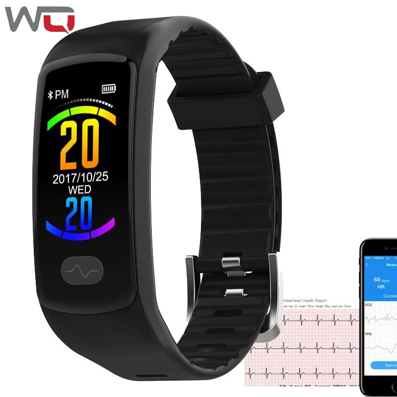 WQ E07 ECG Smart Bracelet ECG PPG Fitness Tracker Blood PressureWatch Support HRV Report Test Activity Tracker ECG Smartband
WQ E07 ECG Smart Bracelet ECG PPG Fitness Tracker Blood PressureWatch Support HRV Report Test Activity Tracker ECG Smartband