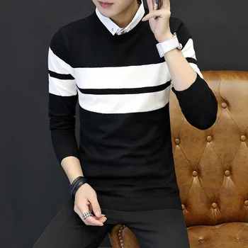 Uwback Autumn Men Pullovers O-Neck Striped Winter Men Sweaters 2017 Brand Fashion Slim Warm Quality Knitted Sweater M-2XL XA251
Uwback Autumn Men Pullovers O-Neck Striped Winter Men Sweaters 2017 Brand Fashion Slim Warm Quality Knitted Sweater M-2XL XA251