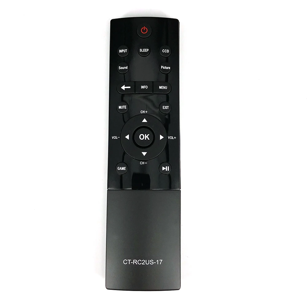 NEW Original remote control For TOSHIBA TV CT-RC2US-17 55L621U 49L621U 43L621U 65L621U 55L421U
NEW Original remote control For TOSHIBA TV CT-RC2US-17 55L621U 49L621U 43L621U 65L621U 55L421U