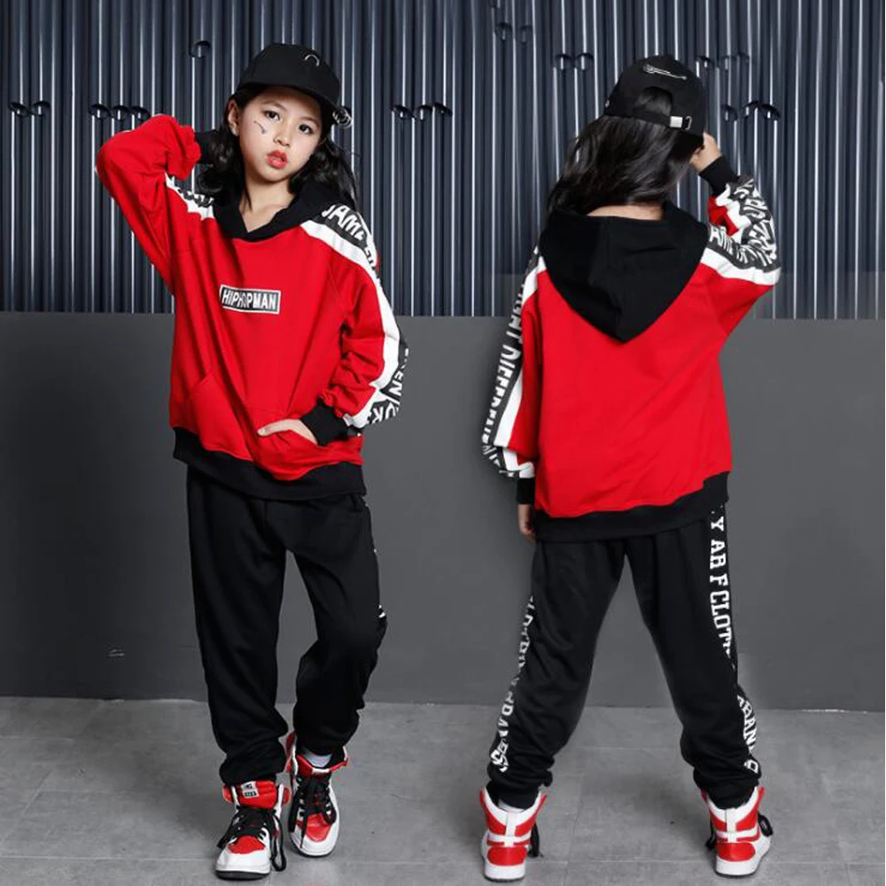 Girls Boys Loose Ballroom Jazz Hip Hop Dance Competition Costume Hoodie Shirt Tops Pants for Kid Modern Party Stage wear Outifts
Girls Boys Loose Ballroom Jazz Hip Hop Dance Competition Costume Hoodie Shirt Tops Pants for Kid Modern Party Stage wear Outifts