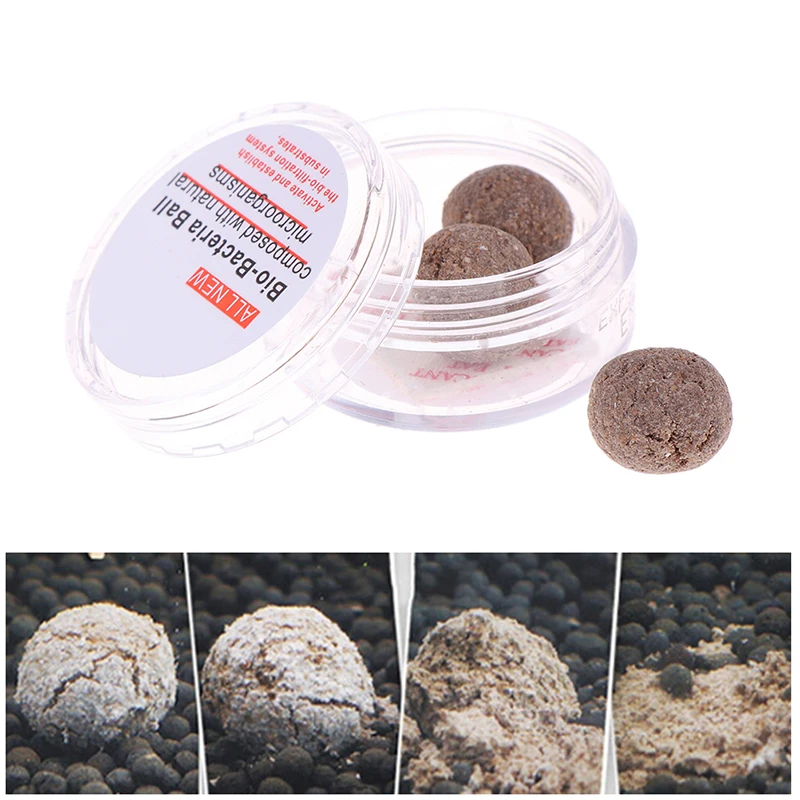 3Pcs water quality stabilizer nitrifying bacteria ball aquarium nitrifying bacteria water purifying agent aquarium accessories
3Pcs water quality stabilizer nitrifying bacteria ball aquarium nitrifying bacteria water purifying agent aquarium accessories