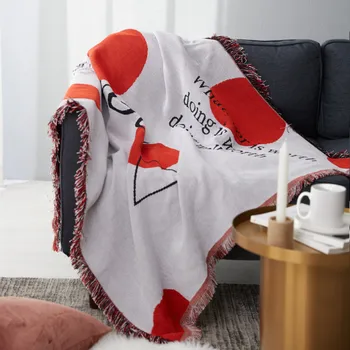 Nordic Throw Blanket Multifunction Dot Square Pattern Decoration Slipcover Cobertor Sofa Bed Non-slip Stitching Sheet Blankets
Nordic Throw Blanket Multifunction Dot Square Pattern Decoration Slipcover Cobertor Sofa Bed Non-slip Stitching Sheet Blankets