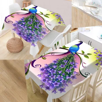 Custom Peacock Table Cloth Oxford Rectangular Waterproof Oilproof Table Cover Wedding Tablecloth &L035SJ
Custom Peacock Table Cloth Oxford Rectangular Waterproof Oilproof Table Cover Wedding Tablecloth &L035SJ
