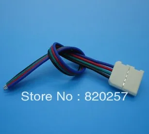 Free shipping 20pcs lot 4 pin RGB led connectors 12mm 150mm cable for RGB color led strip no soldering
Free shipping 20pcs lot 4 pin RGB led connectors 12mm 150mm cable for RGB color led strip no soldering