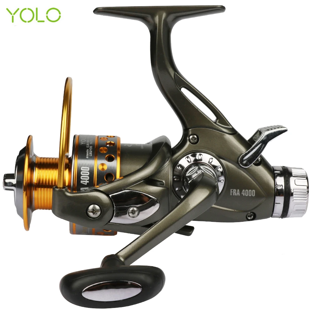 YOLO Dual Brake Feeder Fishing reel 10BB Carp Reel Tackle For Fishing Spinning Free Spare Coil FRA 3000 4000 5000 6000
YOLO Dual Brake Feeder Fishing reel 10BB Carp Reel Tackle For Fishing Spinning Free Spare Coil FRA 3000 4000 5000 6000