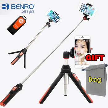 BENRO Handheld mini Tripod for Phone 3 in 1 Self-portrait Monopod Selfie Stick with Bluetooth Remote Shutter for smartphone
BENRO Handheld mini Tripod for Phone 3 in 1 Self-portrait Monopod Selfie Stick with Bluetooth Remote Shutter for smartphone