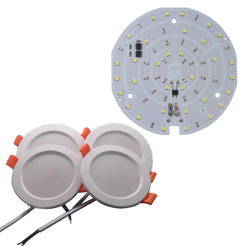 10pcs/lot LED SMD CHIP Downlight Ceiling light AC220V Input with Smart IC no driver 15W 18W for DIY Downlight
10pcs/lot LED SMD CHIP Downlight Ceiling light AC220V Input with Smart IC no driver 15W 18W for DIY Downlight