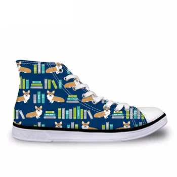 Corgi in Library Shoes Male Animals Reading Print Mens High Tops Canvas Shoes Comfortable Outdoor Sneakers For Teen
Corgi in Library Shoes Male Animals Reading Print Mens High Tops Canvas Shoes Comfortable Outdoor Sneakers For Teen