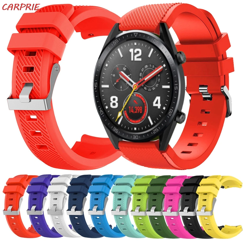CARPRIE Replacement Silicone Watch Band Wrist Strap For Huawei Watch GT Smart Watch 22mm 2019 Big Promotion Z30411
CARPRIE Replacement Silicone Watch Band Wrist Strap For Huawei Watch GT Smart Watch 22mm 2019 Big Promotion Z30411