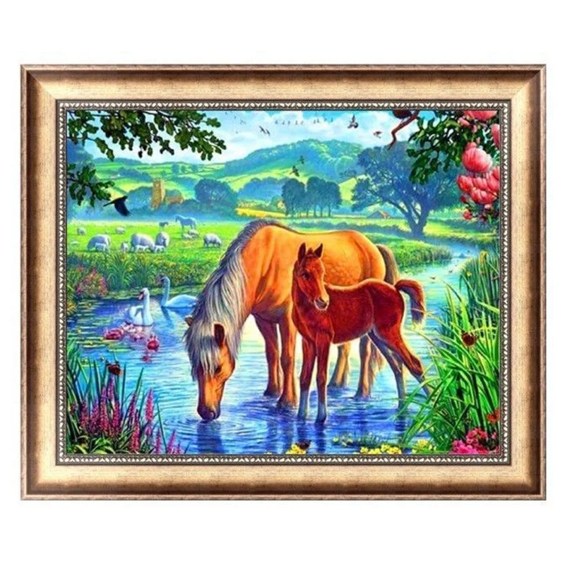 HOT-Horse Diy 5D Diamond Painting Embroidery Animal Cross Stitch Kit Home Decor Gift
HOT-Horse Diy 5D Diamond Painting Embroidery Animal Cross Stitch Kit Home Decor Gift