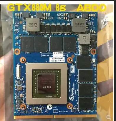 abdo M17X R4 M17X R5 M18X R3 laptop JH9PP 0JH9PP N15E-GX-A2 GTX880M GTX 880M DDR5 8G MB graphics video card
abdo M17X R4 M17X R5 M18X R3 laptop JH9PP 0JH9PP N15E-GX-A2 GTX880M GTX 880M DDR5 8G MB graphics video card
