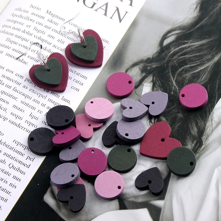 Wooden Heart Round Shape Eardrop Pendant Necklace Charms Diy Earring Material Jewelry Making Accessories 10pcs
Wooden Heart Round Shape Eardrop Pendant Necklace Charms Diy Earring Material Jewelry Making Accessories 10pcs