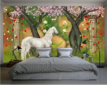 3D wallpaper/custom photo wall paper/Xanadu white horse/mural/TV/sofa/Bedroom/KTV/Hotel/living room/Children room
3D wallpaper/custom photo wall paper/Xanadu white horse/mural/TV/sofa/Bedroom/KTV/Hotel/living room/Children room